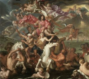 Triumphzug über die Meere von Charles II.
