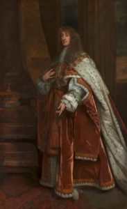 Ganzkörperporträt von James II Duke of York.